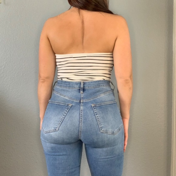 Black and white striped Bodycon - Picture 4 of 6